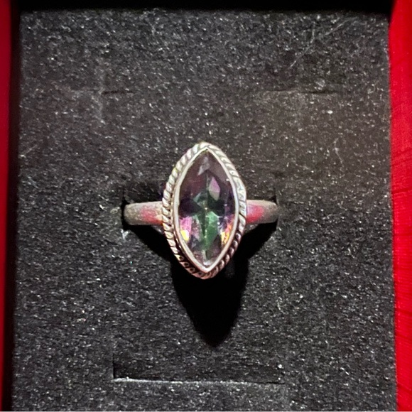 Jewelry - Sterling Silver Mystic Topaz Ring 6